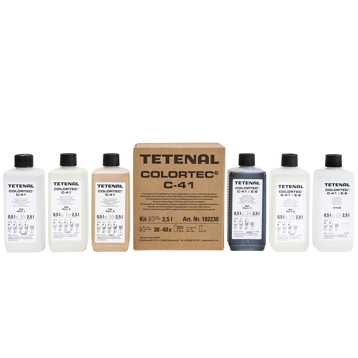 Tetenal  Colortec C-41 Kit 1л