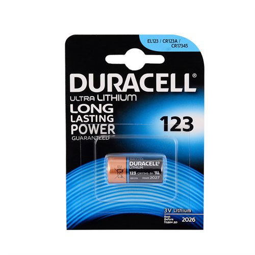 Фото - Батарейка Duracell CR123 Ultra Батарейка Duracell CR123 Ultra