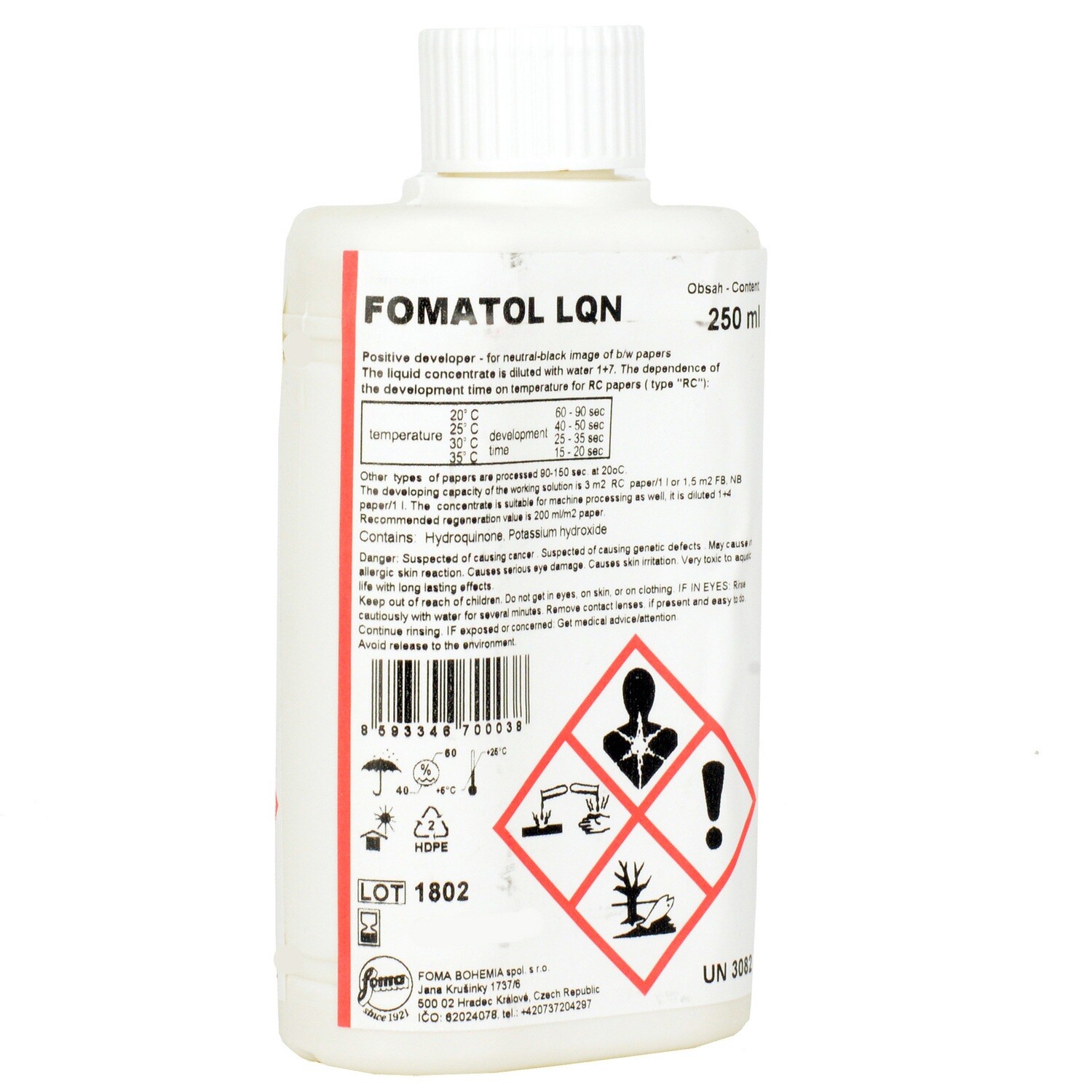 Фото - Fomatol LQN 250мл. Fomatol LQN 250мл.