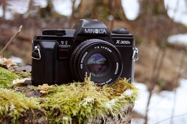 Пленочные фотоаппараты: Minolta X-300s уже в СПб!