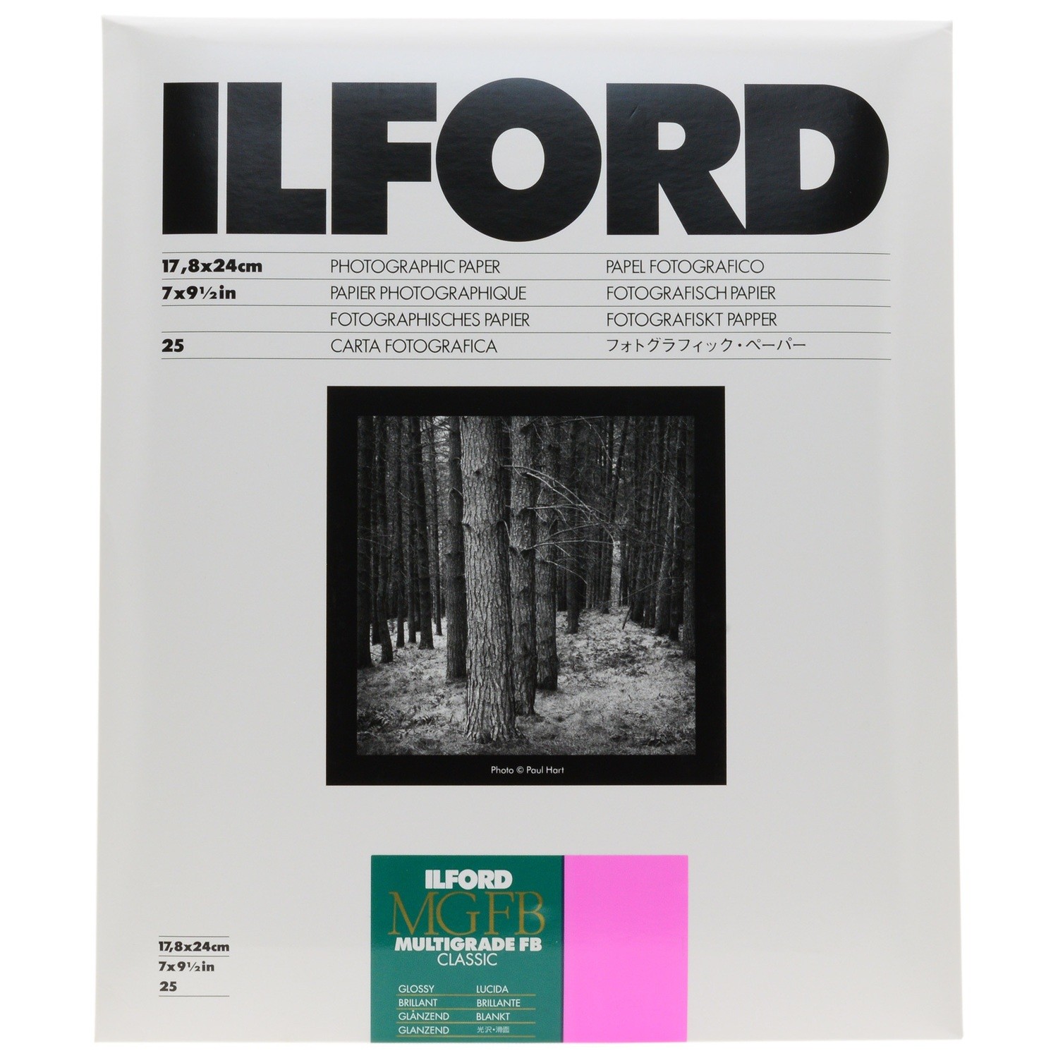 Фото - Ilford Multigrade FB Classic 1K 18x24 25л Глянцевая Ilford Multigrade FB Classic 1K 18x24 25л Глянцевая