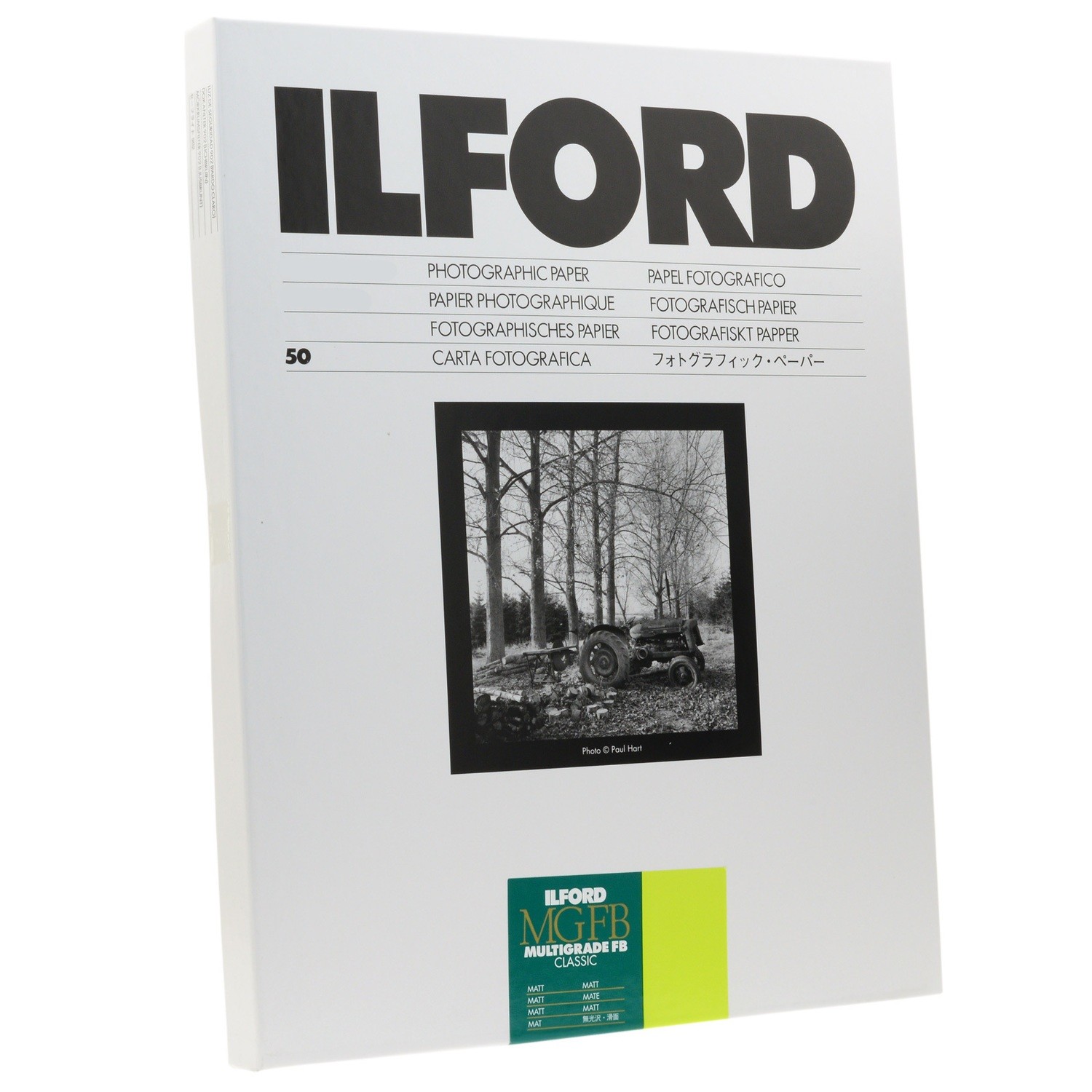Фото - Ilford Multigrade FB Classic 5K 24x30 50л Матовая Ilford Multigrade FB Classic 5K 24x30 50л Матовая