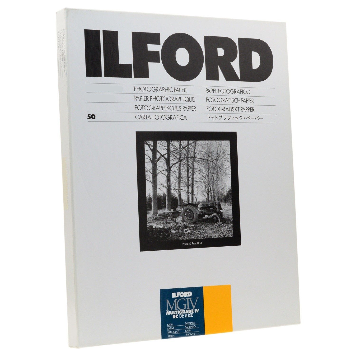 Фото - Ilford Multigrade RC Deluxe 25M 30х40см 50л Сатин Ilford Multigrade RC Deluxe 25M 30х40см 50л Сатин