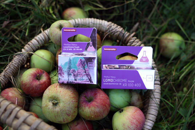 Фотопленка Lomochrome Purple в СПб!
