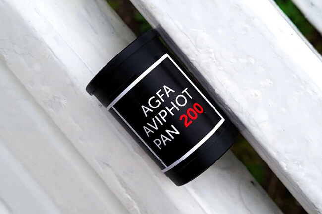 Черно-белая фотопленка Agfa Aviphot 200 приехала