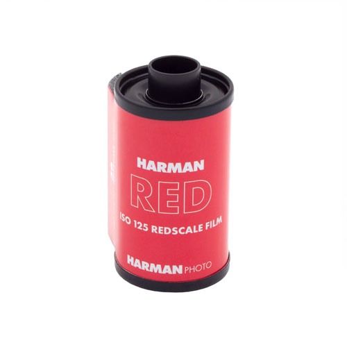 Harman Red 125 Redscale 35mm