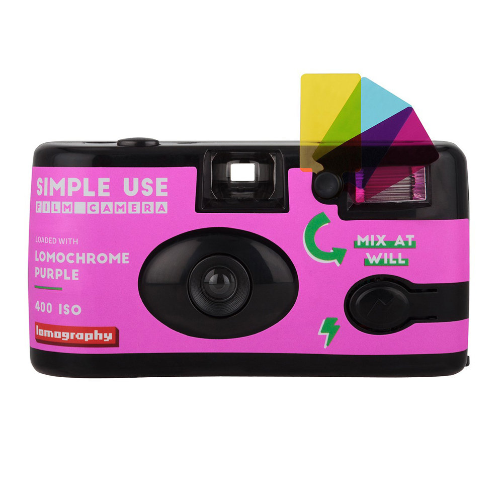 Lomography Simple Use Film Camera LomoChrome Purple