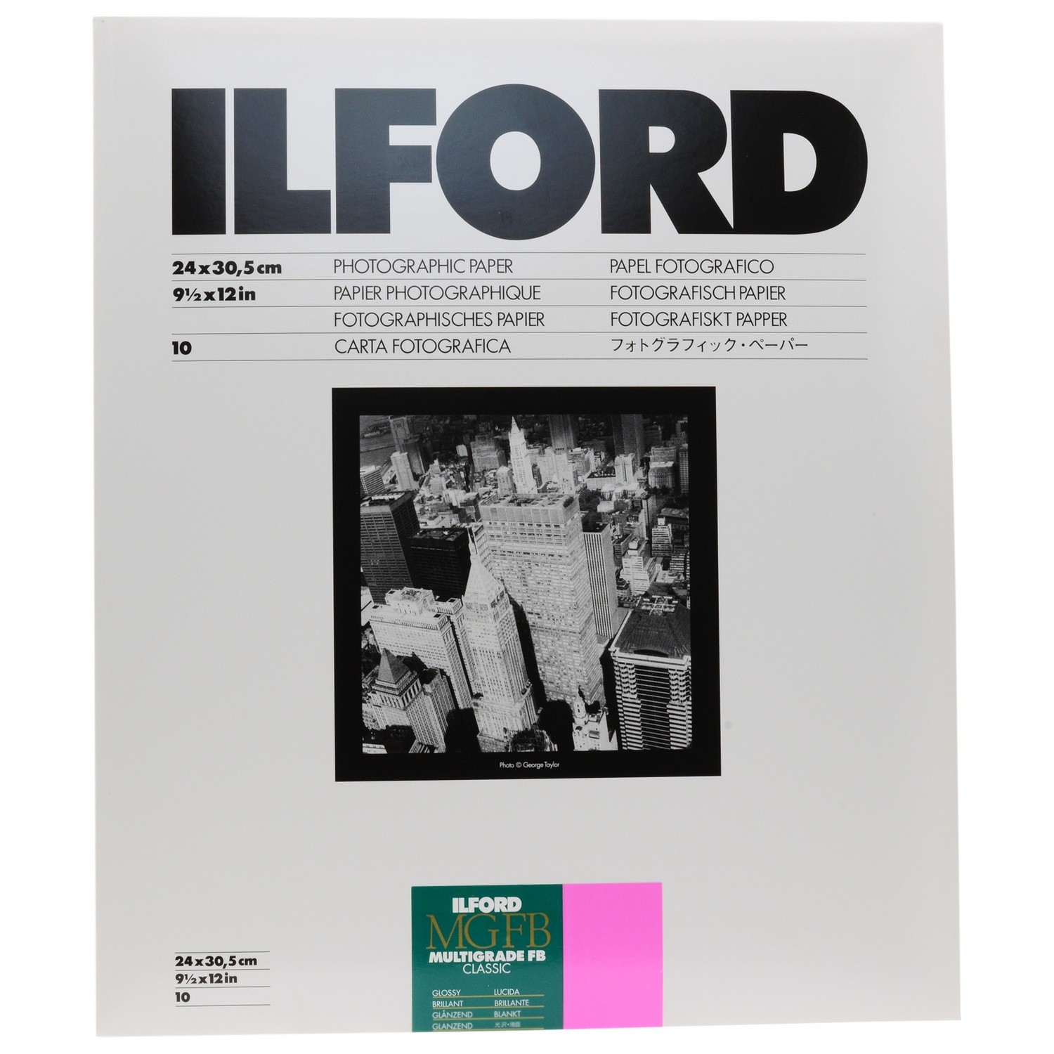 Фото - Ilford Multigrade FB Classic 1K 24x30 10л Глянцевая Ilford Multigrade FB Classic 1K 24x30 10л Глянцевая