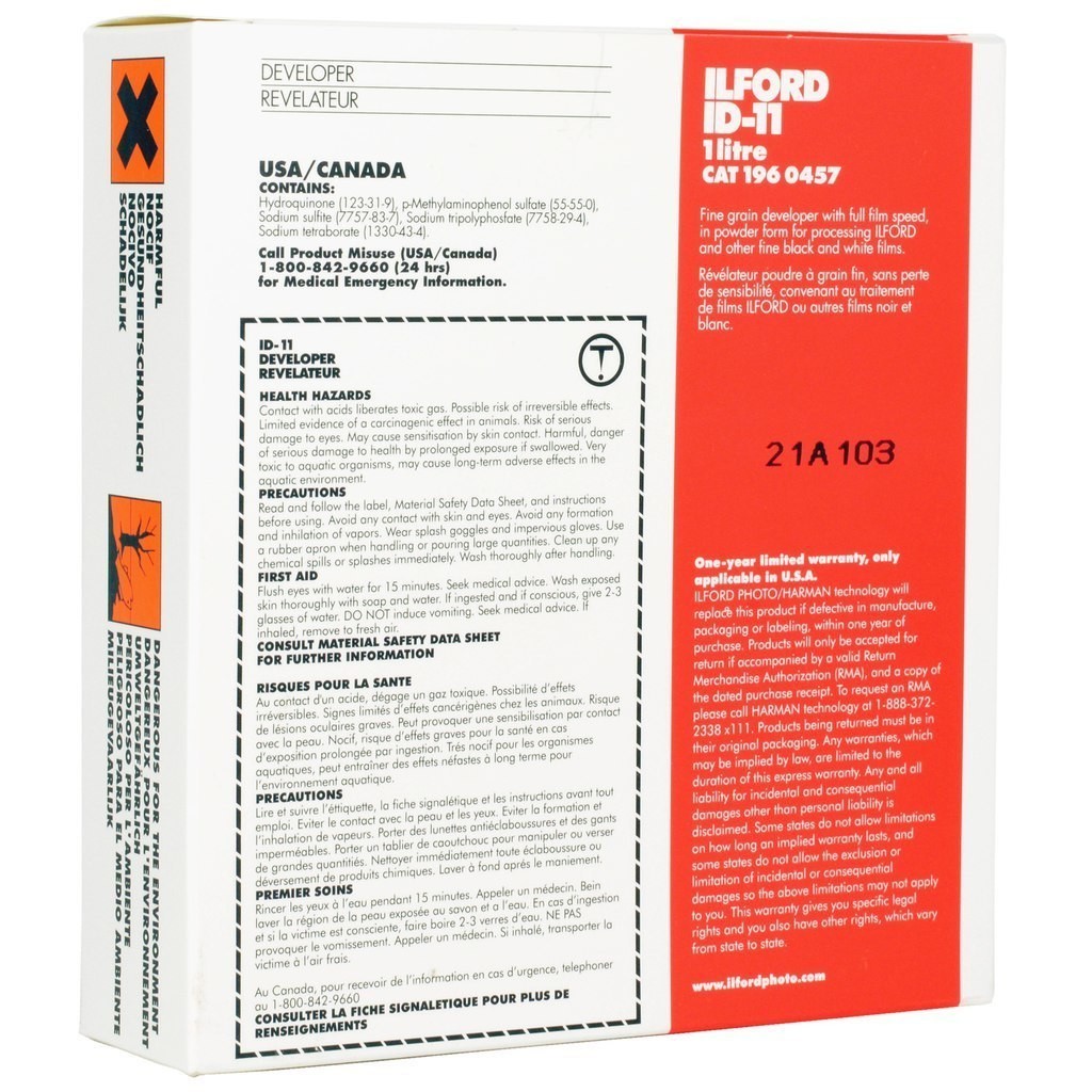 Ilford ID-11 Проявитель на 1л.