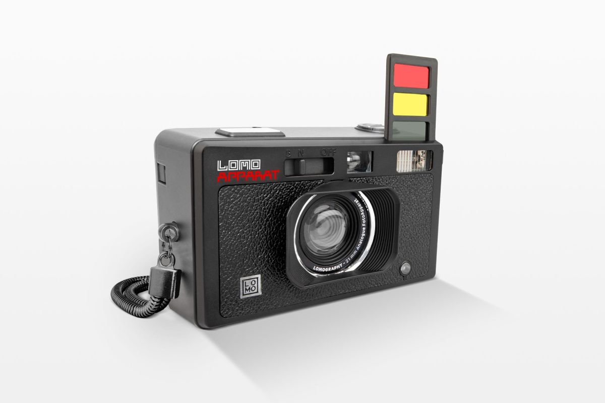 Товар lomoapparat черный широкоугольный пленочный фотоаппарат